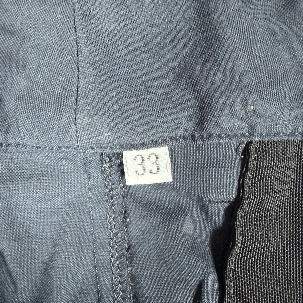 Outlier Futureworks Pants Mens 33x30 Straight Navy Blue Nylon F. Cloth Tech EUC
